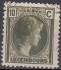 Luxembourg 1926 Michel 167 O Cote (2008) 0.30 Euro Grande-Duchesse Charlotte Cachet Rond - Gebraucht