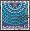 Luxembourg 1979 Michel 993 O Cote (2008) 1.00 Euro Premier Elections Parlement Européen Cachet Rond - Used Stamps