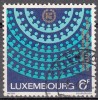 Luxembourg 1979 Michel 993 O Cote (2008) 1.00 Euro Premier Elections Parlement Européen Cachet Rond - Oblitérés