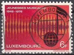 Luxembourg 1976 Michel 932 O Cote (2008) 0.30 Euro Jeunesses Musicales Cachet Rond - Usados