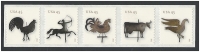 U.S. 2012. SC#4613-4617. MNH (**) WEATHER VANES. Coil Strip From Roll Of 3000 - Unused Stamps