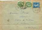 Carta, Velines 1928  Francia Cover - Lettres & Documents