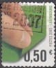 Luxembourg 2005 Michel 1682 O Cote (2008) 1.00 Euro Main Avec Papier Auto-adhésif - Oblitérés