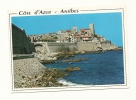 Cp, 06, Antibes, La Vieille Ville Et Les Remparts, Voyagée 1989 - Antibes - Old Town