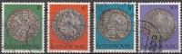 Luxembourg 1981 Michel 1025 - 1028 O Cote (2008) 2.00 Euro Monnaies - Usati