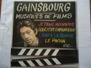 LP 33T SERGE GAINSBOURG MUSIQUE DE FILMS  PHILIPS 9101 246 - Rock