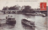 Paris (75)  Ile De La Cité Et Pont Neuf- CPA  1914 - La Seine Et Ses Bords