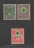SURINAME  1927 Unused Hinged Stamp(s) Green Cross Complete Serie Nrs. 127-129 - Surinam ... - 1975