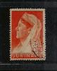 SURINAME  1936 Cancelled Stamp(s) Wilhelmina 10 Cent Red Nr. 167 - Suriname ... - 1975