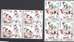 Mint Stamps In Blocks Europa CEPT 1989  From  Andorra - 1989