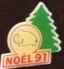 PIN'S NOEL 91 - Kerstmis