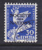 SUISSE SERVICE N°81 30C OUTREMER TPS COMMÉMORATIFS DE 1932 CONFÉRENCE DU DÉSARMEMENT SURCHARGE SOCIÉTÉ DES NATIONS OBL - Servizio