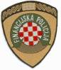 CROATIA , FINANC POLICE PATCH - Politie & Rijkswacht