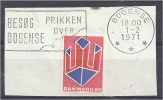 DENMARK 1969 "Non-figurative" Stamp. - Abstract FU On Piece - Nice Bogense Cancellation - Covers & Documents