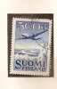 Finlande (1953) - P A  Avion En Vol Oblit - Usati