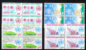 Kenya Uganda Tanzania 1973 Int´l Meteorological Cooperation Weather Blk Of 4 MNH - Kenya, Ouganda & Tanzanie