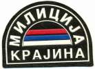 CROATIA , WAR TIME , POLICE OF SERB KRAJINA PATCH 2nd TYP - Politie & Rijkswacht