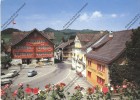 APPENZELL  Centre Village  ( Auto Renault 8 R8 ) Restaurant Sonne Hotel Santis - Appenzell