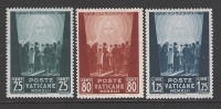 VATICANO - 1942 - PRO PRIGIONIERI  1a Serie Completa Di 3 Valori Nuovi S.t.l - In Buone Condizioni. - Ongebruikt