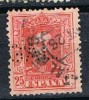 Sello Perforado Comercial GAL  Alfonso XIII, Edifil Num 317 º - Used Stamps