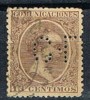 Sello 15 Cts Perforado Comercial C.L Credyt Lyonnais, Edifil Num 219 º - Usados