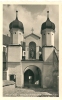Dillingen A. D. Westlicher Schlosseingang, Madonna-Statue - Echte Fotokarte Unzirk. - Dillingen