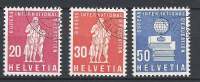 Suisse, Schweiz 1960 - IBE - Y&T S426-28  Mi. 46-48  Used, Oblitéré, Gest. - Servizio