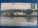 CPA ..ABLON..QUAI DE LA BARONNE..BARQUE..1914 - Ablon Sur Seine