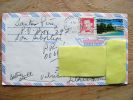 Cover Sent From USA To Lithuania,  1991, Landscape Puas America - Lettres & Documents