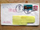 Cover Sent From USA To Lithuania,  1992, Carved Figure, America - Storia Postale