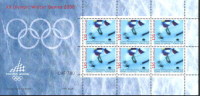 2006-SVIZZERA / C.I.O. - XX OLIMPIADI INVERNALI  DI TORINO.  MINIFOGLIO DA 6 FRANCOBOLLI . MNH. - Winter 2006: Turin