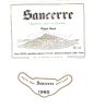 Etiquette De Vin - SANCERRE 1985 Pinot Rosé - Pierre VETOIS CHAMPTIN CREZANCY EN SANCERRE Cher - Vino Rosato