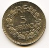 5 Francs   1933 Nickel - 5 Francs