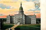 180340-Michigan, Lansing, State Capitol, UDB, Illustrated PC Co No 97-30 - Lansing