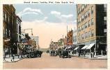 180346-Iowa, Cedar Rapids, Second Avenue, Looking West, Baylis PC Co No 10261 - Cedar Rapids