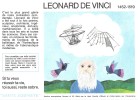 Buvard " SANTE  SOBRIETE " Si Tu Veux Réussir Ta Vie, Toi Aussi, Reste Sobre . Destins Exemplaires  LEONARD De VINCI - C