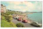 Wales - Criccieth - The Beach And Esplanade - Old Cars - 1970 - Radnorshire