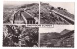 Wales - Snowdon Summit - 4 Views - Mosaic Postcard -not Used - Zu Identifizieren