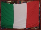 Italy - Italian Big Cotton Flag 226cm X 147cm / 89" X 58" - Flaggen