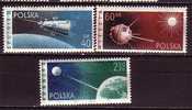 R3153 - POLOGNE POLAND Yv N°992/94 ** Espace Space - Unused Stamps