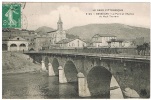 Bessèges Le Pont Et L'église Du Haut Travers - C - Artige - Bessèges