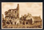 RB 858 - Postcard Much Wenlock Abbey South Transept & Priory House Shropshire - Shropshire