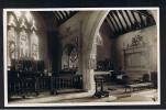 RB 858 - Early Real Photo Postcard Interior Godshill Church Isle Of Wight - Autres & Non Classés