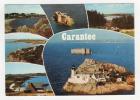 Delcampe - CP MULTIVUES CARANTEC, ILE LOUET ET CHATEAU DU TAUREAU, GREVES DU COSMEUR, KELENN, POINTE, CHAISE DU CURE, FINISTERE 29 - Carantec