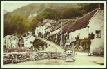 "Lynmouth",  Posted 1935  (continuous 4 Line "LYNTON / DEVON" With 5 Wavy Lines). - Lynmouth & Lynton
