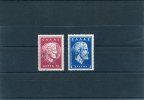 1956-Greece- "Macedonian Studies Society Fund"- Complete Set MH, Perf. 13 3/4, Only 50l. 13 1/2 At Right - Bienfaisance