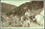 "Mars Hill And Harbour, Lynmouth",  C1925. - Lynmouth & Lynton