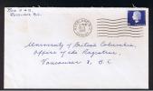 RB 859 - Canada 1963 Cover Rossland B.C. 5c Rate To Vancouver - Brieven En Documenten