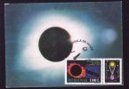 TOTAL SOLAR ECLIPSE, 1999, CM. MAXI CARD, CARTES MAXIMUM, ROMANIA - Astrologie