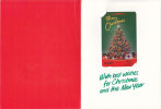 New Zealand, Giftcard, NZ-G-008, 1994 Merry Christmas - Tree, Mint In Folder / Card, 2 Scans. - Nuova Zelanda